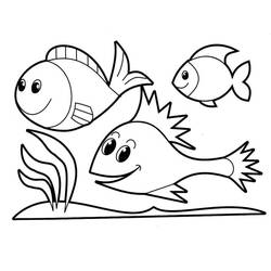 Desenho Peixe (Animais) #175186 para imprimir e colorir