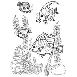 Desenho Peixe (Animais) #175192 para imprimir e colorir