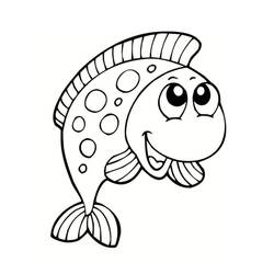 Desenho Peixe (Animais) #175195 para imprimir e colorir