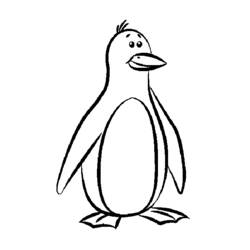 Página para colorir: Pinguim (animais) #16823 - Páginas para Colorir Imprimíveis Gratuitamente