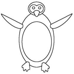 Página para colorir: Pinguim (animais) #16840 - Páginas para Colorir Imprimíveis Gratuitamente