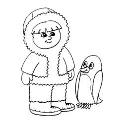 Página para colorir: Pinguim (animais) #16910 - Páginas para Colorir Imprimíveis Gratuitamente