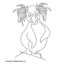 Página para colorir: Pinguim (animais) #16926 - Páginas para Colorir Imprimíveis Gratuitamente