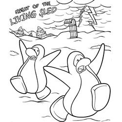 Página para colorir: Pinguim (animais) #16960 - Páginas para Colorir Imprimíveis Gratuitamente