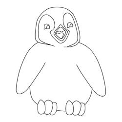 Página para colorir: Pinguim (animais) #16964 - Páginas para Colorir Imprimíveis Gratuitamente
