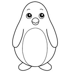 Desenho Pinguim (Animais) #186557 para imprimir e colorir
