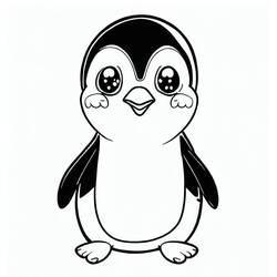 Desenho Pinguim (Animais) #186573 para imprimir e colorir