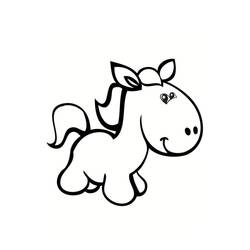 Desenho Pônei (Animais) #210326 para imprimir e colorir