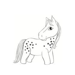 Desenho Pônei (Animais) #210342 para imprimir e colorir