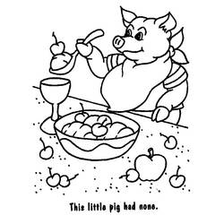 Página para colorir: Porco (animais) #3709 - Páginas para Colorir Imprimíveis Gratuitamente