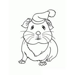 Página para colorir: Porquinho-da-índia (Animais) #211120 - Páginas para Colorir Imprimíveis Gratuitamente