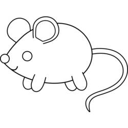 Página para colorir: Rato (animais) #14002 - Páginas para Colorir Imprimíveis Gratuitamente
