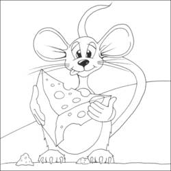 Página para colorir: Rato (animais) #14087 - Páginas para Colorir Imprimíveis Gratuitamente