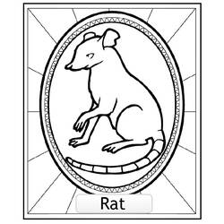Página para colorir: Rato (Animais) #15220 - Páginas para Colorir Imprimíveis Gratuitamente