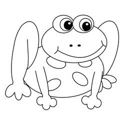 Desenho Sapo (Animais) #187327 para imprimir e colorir