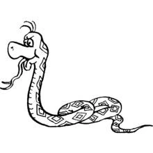 Desenho Serpente (Animais) #14354 para imprimir e colorir