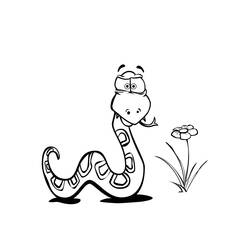Desenho Serpente (Animais) #14386 para imprimir e colorir