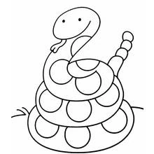 Desenho Serpente (Animais) #14489 para imprimir e colorir
