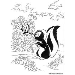 Página para colorir: Skunk (animais) #11295 - Páginas para Colorir Imprimíveis Gratuitamente