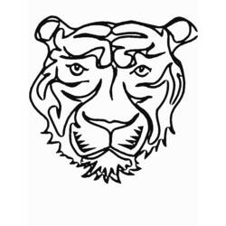 Página para colorir: Tigre (animais) #13628 - Páginas para Colorir Imprimíveis Gratuitamente