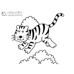 Página para colorir: Tigre (animais) #13661 - Páginas para Colorir Imprimíveis Gratuitamente