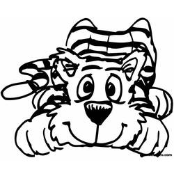 Página para colorir: Tigre (animais) #13694 - Páginas para Colorir Imprimíveis Gratuitamente
