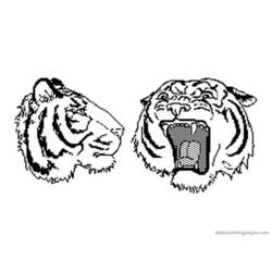 Página para colorir: Tigre (animais) #13697 - Páginas para Colorir Imprimíveis Gratuitamente