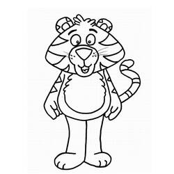 Página para colorir: Tigre (animais) #13776 - Páginas para Colorir Imprimíveis Gratuitamente