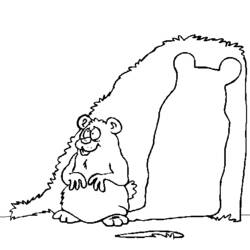 Desenho Toupeira (Animais) #19390 para imprimir e colorir