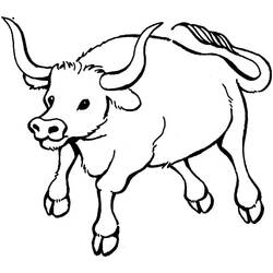 Desenho Touro (Animais) #188598 para imprimir e colorir
