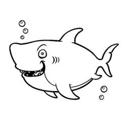 Página para colorir: Tubarão (animais) #14877 - Páginas para Colorir Imprimíveis Gratuitamente