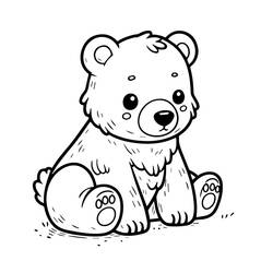Desenho Ursinho (Animais) #214449 para imprimir e colorir