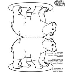 Página para colorir: Urso (animais) #12216 - Páginas para Colorir Imprimíveis Gratuitamente