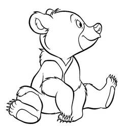 Página para colorir: Urso (animais) #12243 - Páginas para Colorir Imprimíveis Gratuitamente