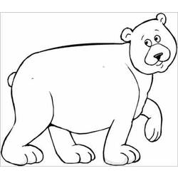 Página para colorir: Urso (animais) #12279 - Páginas para Colorir Imprimíveis Gratuitamente