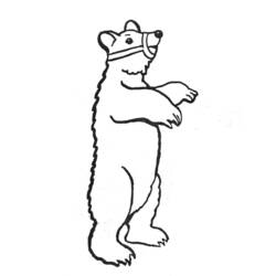 Página para colorir: Urso (animais) #12327 - Páginas para Colorir Imprimíveis Gratuitamente