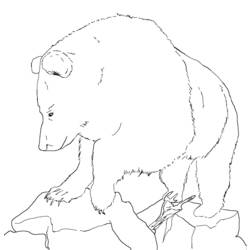 Página para colorir: Urso (animais) #12368 - Páginas para Colorir Imprimíveis Gratuitamente
