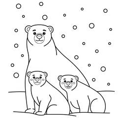 Desenho Urso Polar (Animais) #201232 para imprimir e colorir