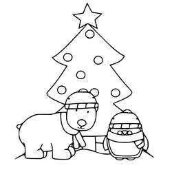 Desenho Urso Polar (Animais) #201240 para imprimir e colorir