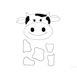 Página para colorir: Vaca (animais) #13315 - Páginas para Colorir Imprimíveis Gratuitamente
