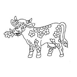 Página para colorir: Vaca (animais) #13326 - Páginas para Colorir Imprimíveis Gratuitamente