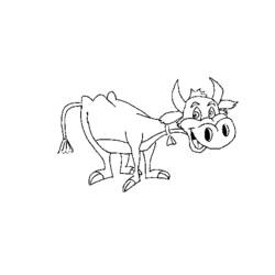 Página para colorir: Vaca (animais) #13381 - Páginas para Colorir Imprimíveis Gratuitamente