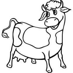 Desenho Vaca (Animais) #178307 para imprimir e colorir