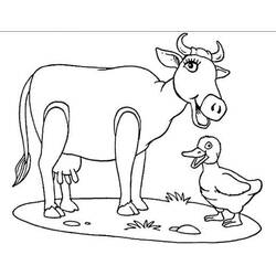 Desenho Vaca (Animais) #178328 para imprimir e colorir