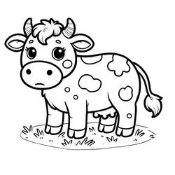 Desenho Vaca (Animais) #217650 para imprimir e colorir