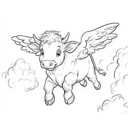 Desenho Vaca (Animais) #217668 para imprimir e colorir
