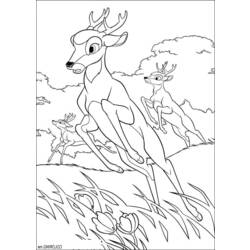 Página para colorir: veado (animais) #2703 - Páginas para Colorir Imprimíveis Gratuitamente