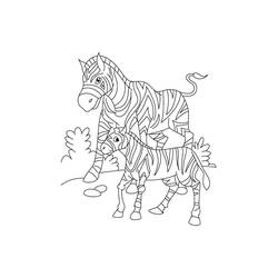 Desenho Zebra (Animais) #197153 para imprimir e colorir