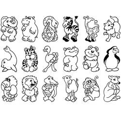 Página para colorir: Zoológico (Animais) #12640 - Páginas para Colorir Imprimíveis Gratuitamente