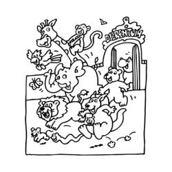 Página para colorir: Zoológico (Animais) #12642 - Páginas para Colorir Imprimíveis Gratuitamente